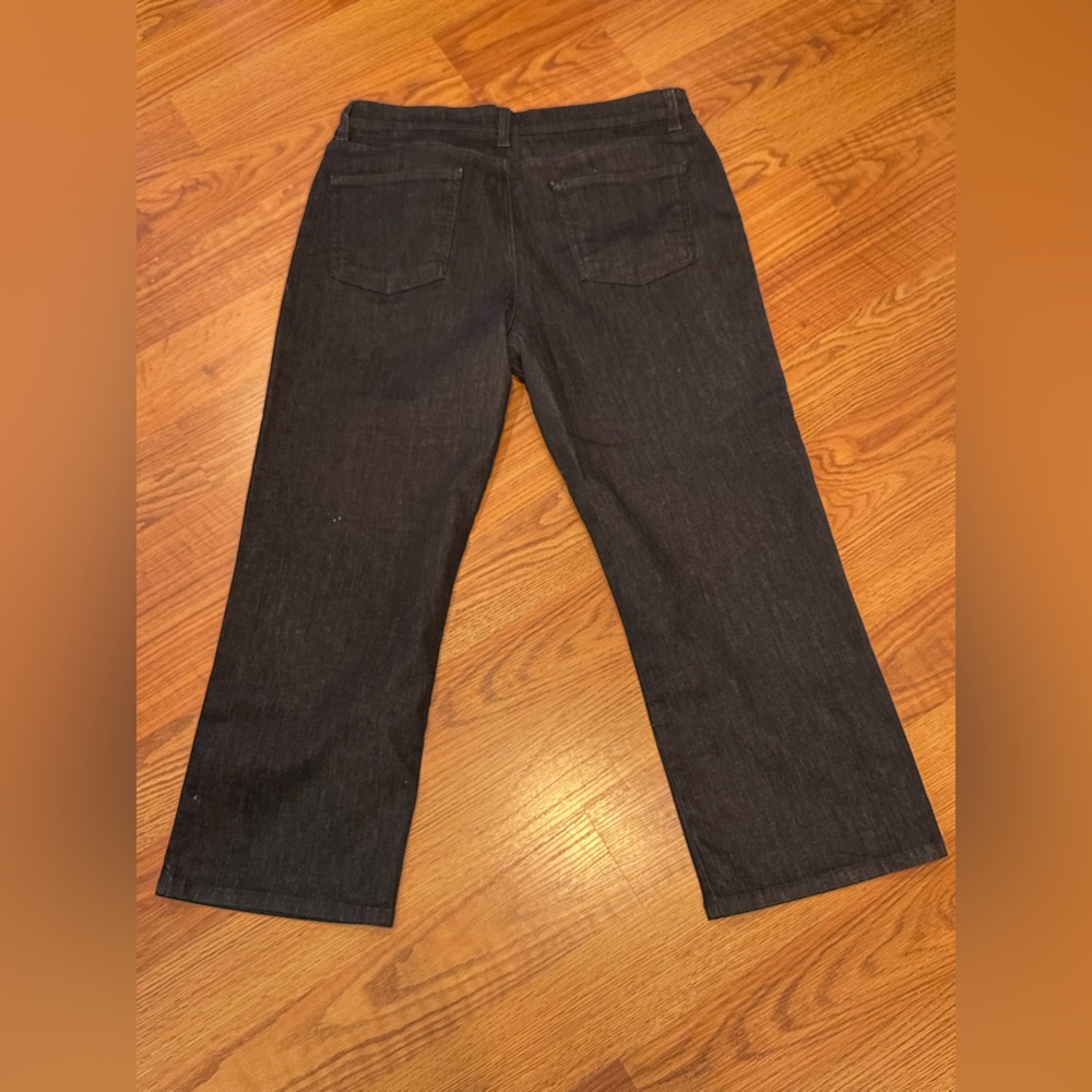 Eileen Fisher Size 14P Black Women's Jeans. - Picture 5 of 5